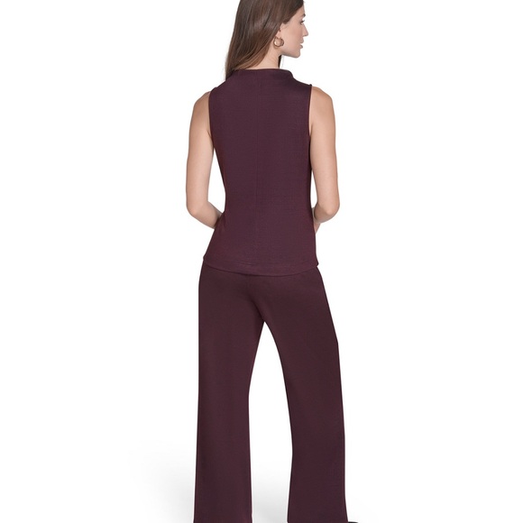 Halston Women's Sleeveless Mock Neck Pull On Top. Medium. NWT - Picture 4 of 5